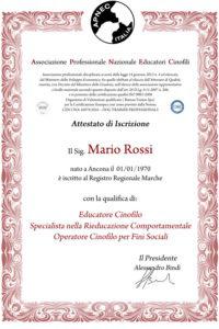 Educatore Cinofilo APNEC Educatore Cinofilo APNEC